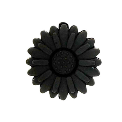 Silicone Focal Beads Daisy Sunflower Rounded Center 20pcs 9