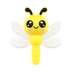 3D Cute Dragonfly Silicone Focal Beads 20Pcs  10