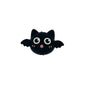 Silicone 3D Focal Beads Bat Halloween Wide Eyed Detail 1 pcs 3