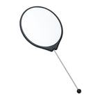 Beadable Plastic Mirror Handheld Oval