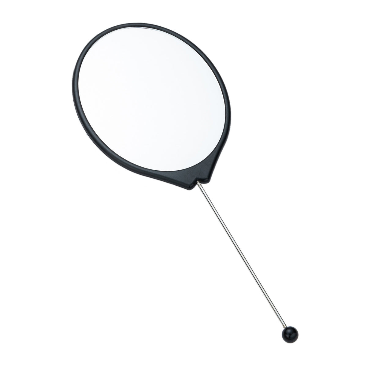Beadable Plastic Mirror Handheld Oval