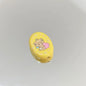 Oval Acrylic Beads 23mm Cartoon Kite Pattern Pastel Colors 10pcs 4