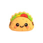 Silicone 3D Taco Focal Beads Camel Color 20pcs 6
