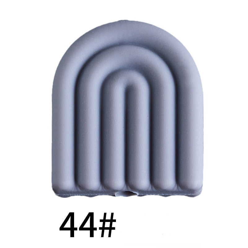 Color Arch Silicone Beads Minimalist Door Design 20pcs 16