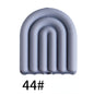 Color Arch Silicone Beads Minimalist Door Design 20pcs 16
