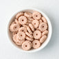 50pcs 12mm 15mm Disc Silicone Beads Solid Colors Smooth Matte