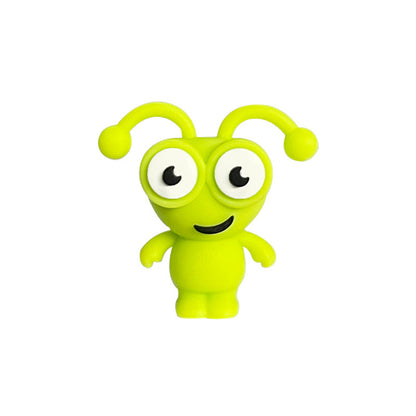 20Pcs 3D Cartoon Little Ant Silicone Focal Beads Assorted Colors 11