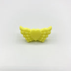 Wing Silicone Beads Mixed Colors 20pcs 6