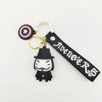 PVC Halloween Keychain Soft Rubber Spooky Clown Ghoul Figures 8