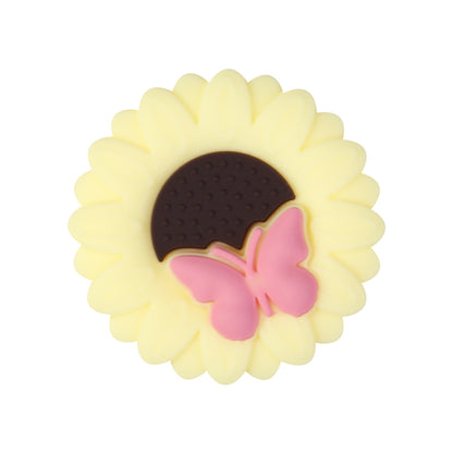 Insect Daisy Silicone Focal Beads 20pcs 11