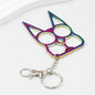 Self Defense Keychain Zinc Alloy Dual Pointed Multi Functional