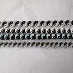 Special Character Flat Acrylic Beads 7mm 10pcs per Pack 4