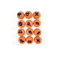 15mm Silicone Beads Zodiac Signs Astrology Theme Printed Design 50pcs 7