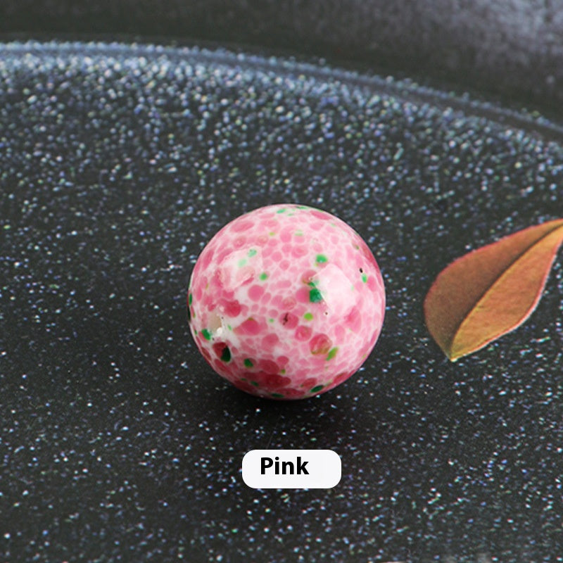 Vintage Lampwork Glass Beads Round 8-20mm Frog Skin Texture 50pcs 5