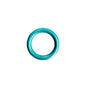 65mm Silicone Beads Round Rings Color-Shifting Finish 12