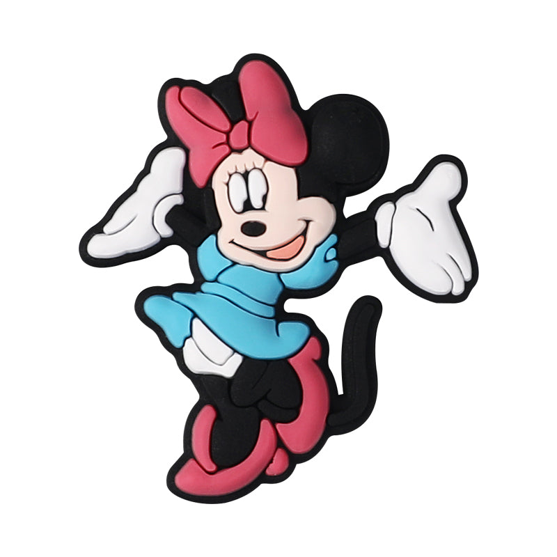 Silicone Focal Beads Disney Mickey Minnie Daisy Donald Duck Distinct Poses 20pcs 10