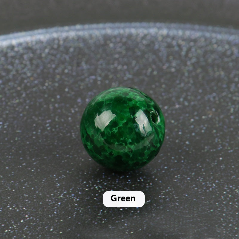 Vintage Lampwork Glass Beads Round 8-20mm Frog Skin Texture 50pcs 6