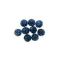 Clay Ball Rhinestone Beads 12mm Faceted Colorful Mix 50pcs