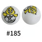 Silicone Focal Beads Easter Bunny Egg Chicken Round 20pcs 10