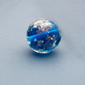 Glow in the Dark Round Glass Beads 8mm Transparent Colors 10pcs 4