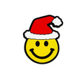Silicone Focal Beads Christmas Smile Santa Hat 20pcs 2