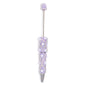 Beadable Pen with Rhinestone Pearl Chain Multicolor Rotating 5 Pcs 23