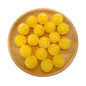 Sugar Acrylic Bubblegum Beads 20mm Frosted Texture Mixed Colors 50pcs 9