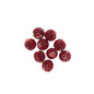 Clay Ball Rhinestone Beads 12mm Faceted Colorful Mix 50pcs