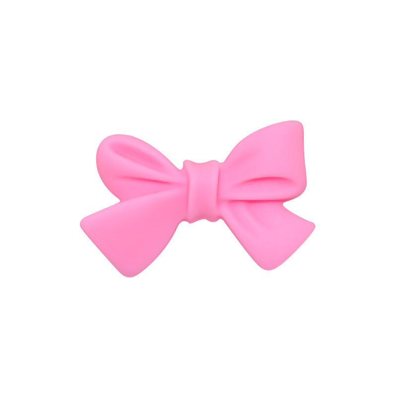 Colorful Bow Silicone Focal Beads 20 pcs 11