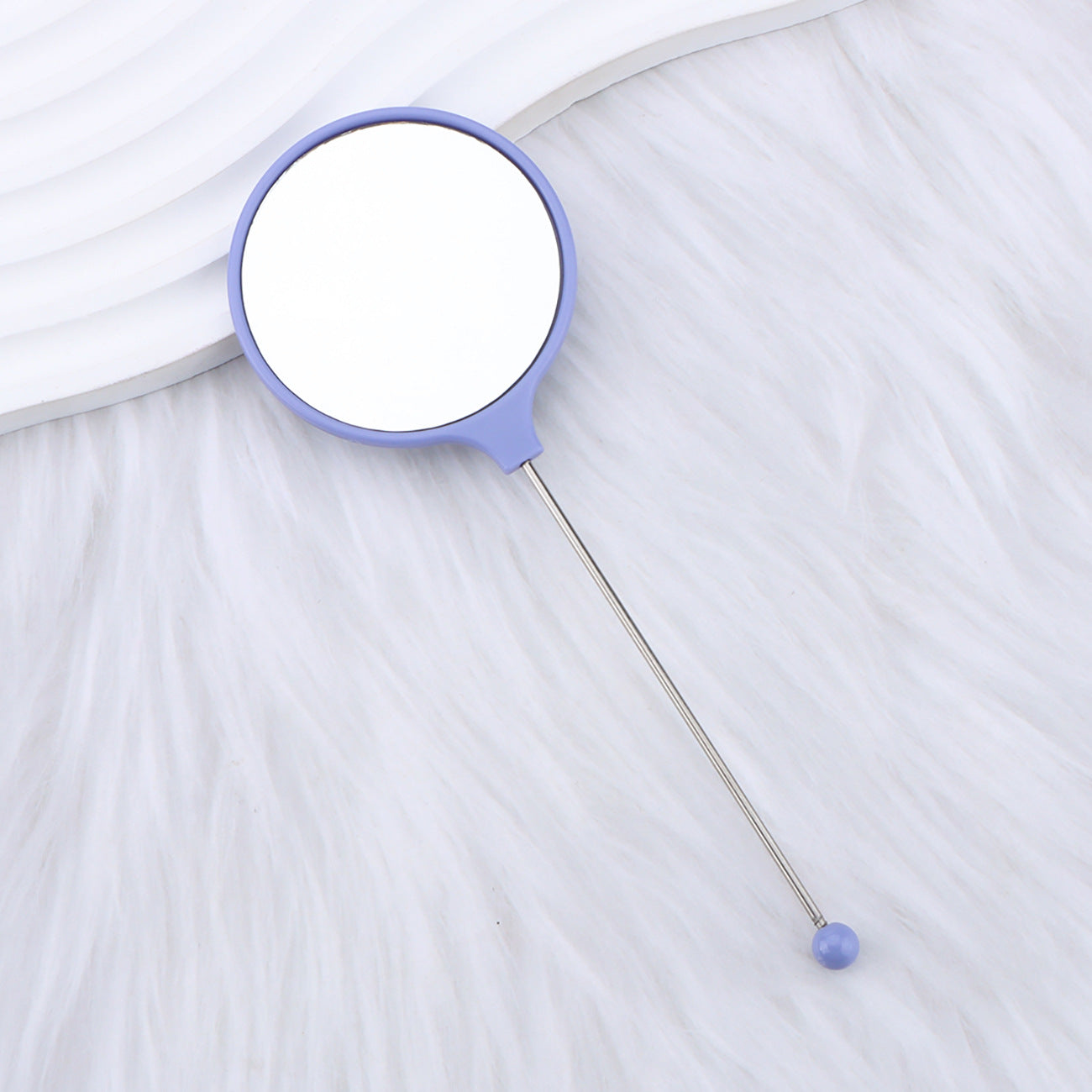 Beadable Mirrors Mini Handheld Round