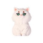 3D Cute Persian Maine Cat Silicone Focal Beads 20pcs 10