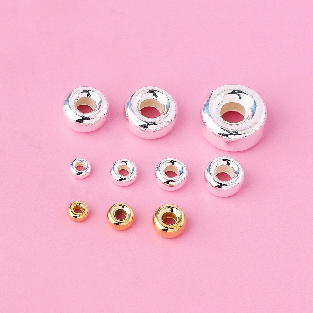 Metal Spacer Beads 3-10mm Polished Classic 2pcs