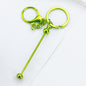 Beadable UV Plating DIY Metal Keychain