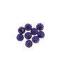 Clay Ball Rhinestone Beads 6mm Disco Sparkle 50pcs