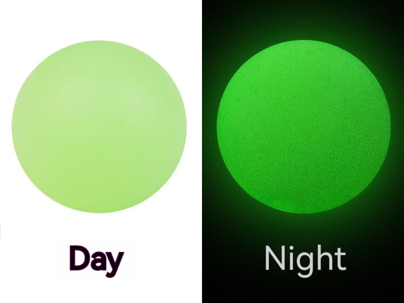 19mm Glow in Dark Silicone Beads Vibrant Colors 50pcs 12