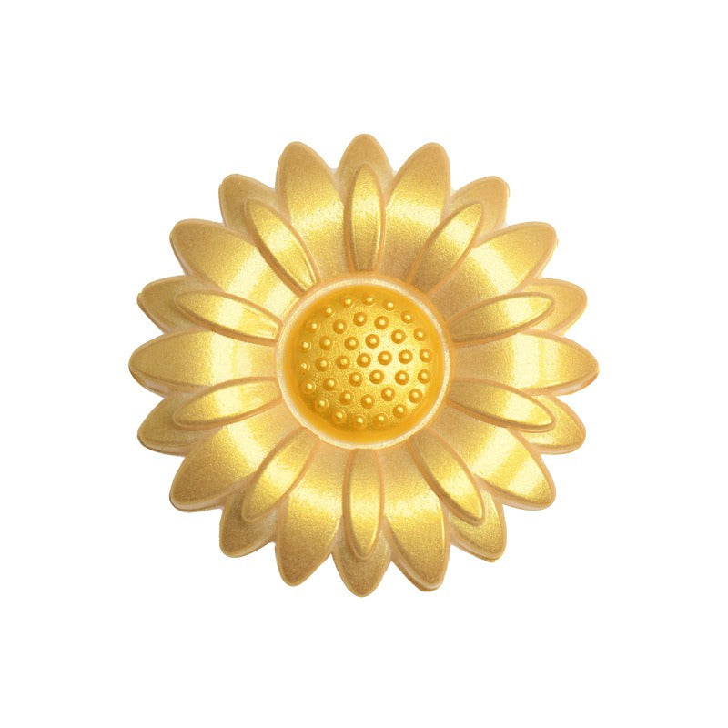 Silicone Focal Beads Daisy Sunflower Round Layout 20pcs 21