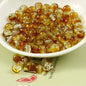 Crackle Glass Beads Round 10mm Dual Color Mixed 80pcs 16