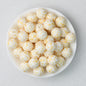 15mm Leopard Pattern Silicone Round Beads 50pcs 4