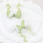 Tie Dye Glitter Bow Silicone Focal Beads 20pcs 8