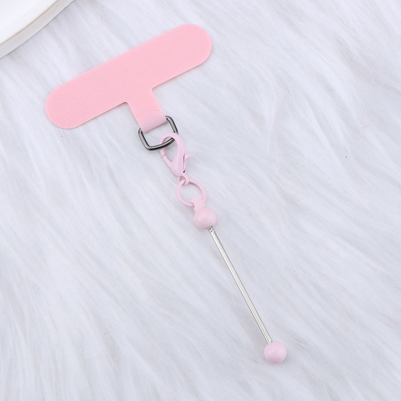 Beadable Plastic Tether Tabs With Bars