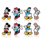 Silicone Focal Beads Disney Mickey Minnie Daisy Donald Duck Distinct Poses 20pcs