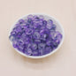 Frosted Glass Beads 8mm Soft Translucent Pastel Colors 50pcs 6
