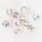 Clear Sea Snail Resin Beads 16mm Round Natural Shell 10pcs 3