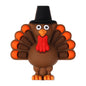 Silicone 3D Focal Beads Thanksgiving Pumpkins Give Thanks Hat 20pcs 11