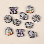 Silicone Focal Beads Inspirational Letters Bloom Where You Are Planted 20pcs 2