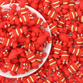 Silicone 3D Focal Beads Crayfish Raised Claws 1 pcs