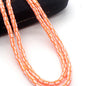 Cylindrical Clay Beads 6mm Two-Color Striped Matte Finish 10strands 630pcs 9