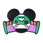 Silicone Focal Beads Disney Chipmunks Mickey Mouse Double Trouble Text 20pcs 14