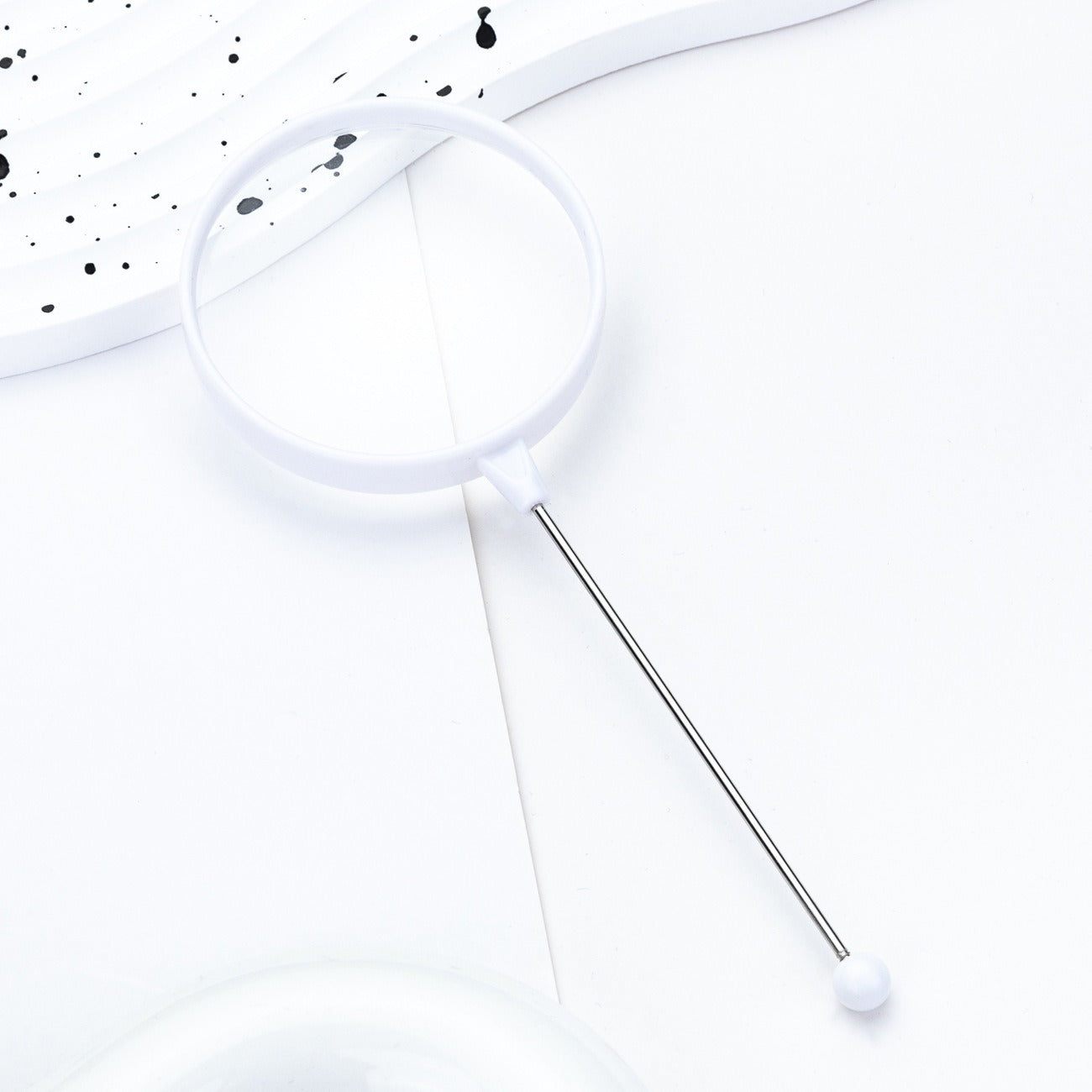 Beadable Magnifiers Handheld Solid Color