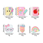 Silicone Focal Beads Learning Stationery ABC Pencil Rainbow 20pcs 10